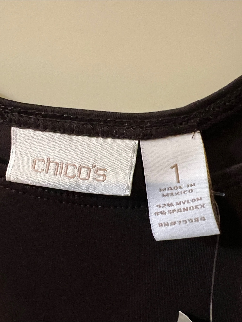 Chico's Sleeveless Scoop-Neck Tank Top in Cocoa Bean Brown H123 - Picture 3 of 6